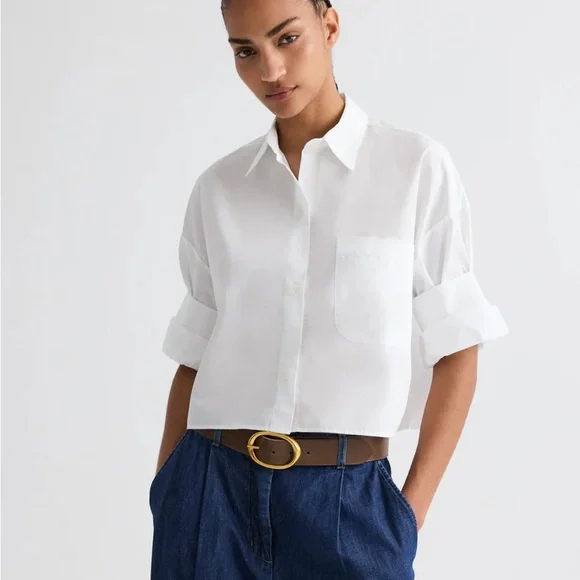 NEW TWP Next Ex Shirt in Cotton Poplin